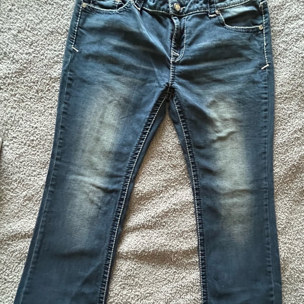 Stylish Indigo Boot Cut Women's Jeans